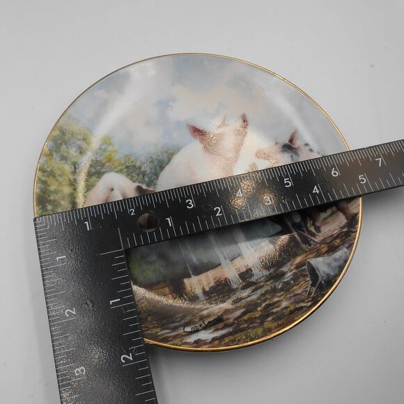 VINTAGE 1990 CHRISTIAN BELL PLATE BY ERIC COPELAND 323/7500 "POSSESSION IS..." - Picture 3 of 5